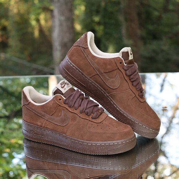 Nike Air Force 1 Suede Cacao Wow - Picture 1 of 14